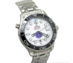 Omega Seamaster Diver 300 M
with White Dial on Bracelet - Image 2
