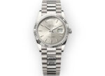 Day-Date 36 White Gold 128239 Silver Index President
