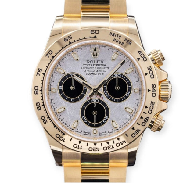 Daytona Gold Meteorite Dial