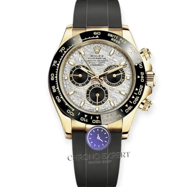 Daytona meteorite oyster flex gold