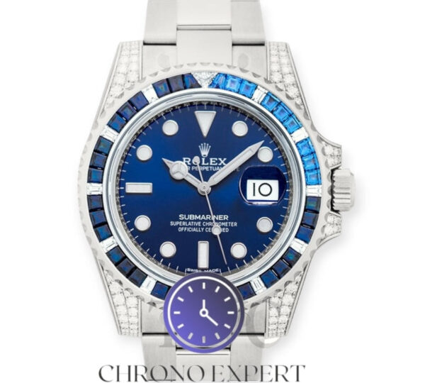 Submariner blue diamond Bezel