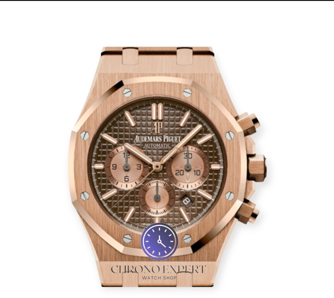 Screenshot_2023-06-10-16-30-41-336_com.photoroom.app-edit Royal Oak chocolate dial chronograph - Image 1