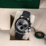 Rolex Daytona ‘Steel’ Dial White Gold Oysterflex - Image 2
