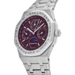 Audemars Piguet Royal Oak Perpetual Calendar 'Special Edition' Burgundy Dial Diamond Bezel - Image 3