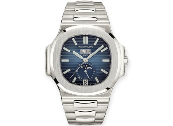 NAUTILUS ANNUAL BLUE DIAL CALENDAR